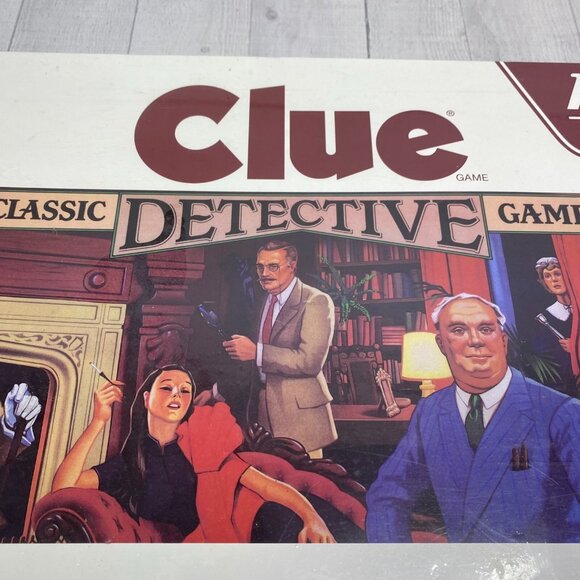 Hasbro RETRO SERIES 1986 CLUE Classic Detective Board Game 2014 NEW SEALED - Picture 10 of 15